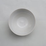 反り丼　山紫水明M 雪 灰ホワイト