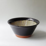 櫛目どんぶり　黒