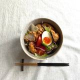 錆梅花皮　5寸丼