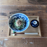 蓋付き豆どんぶりSS　呉須巻