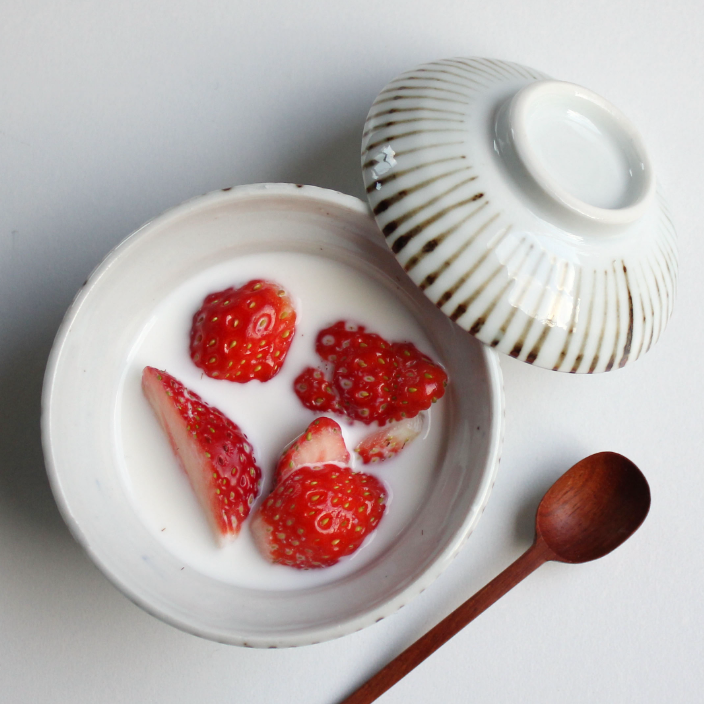 蓋付き豆どんぶりS 錆十草｜MINODONBURI shop